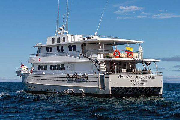 Яхта Galaxy Diver. Дайвинг на Галапагосских островах